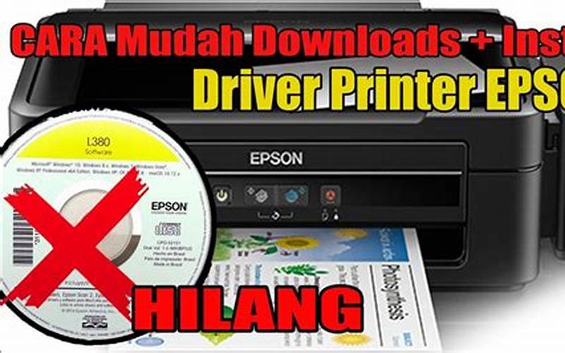 Instal Driver Printer Dengan Baik