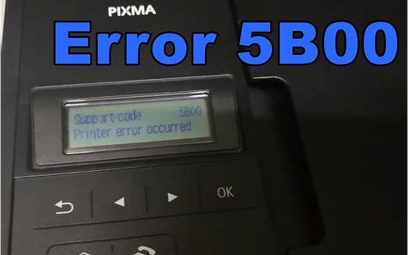 Cara Mengatasi Printer Canon G2000 Error 5b00