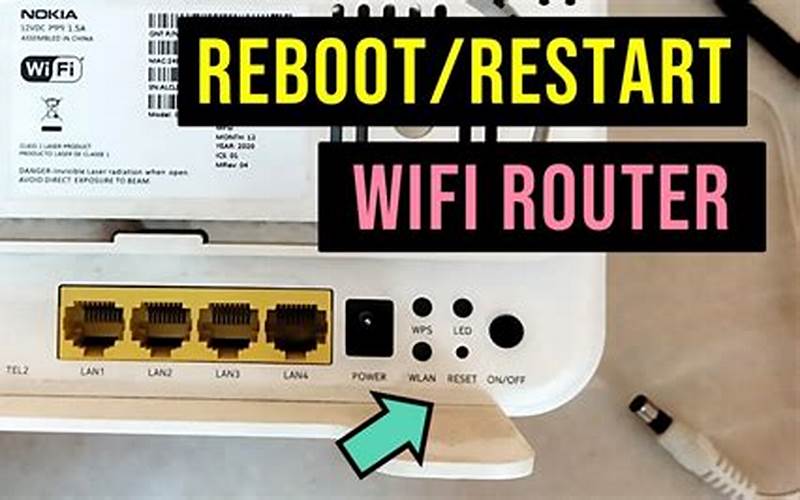 Reset Router Wifi Anda