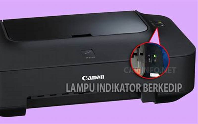 Cara Mengatasi Printer Canon Ip2770 Lampu Kuning Berkedip 3 Kali