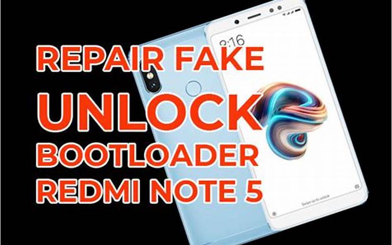 Fake Unlock Redmi Note 5