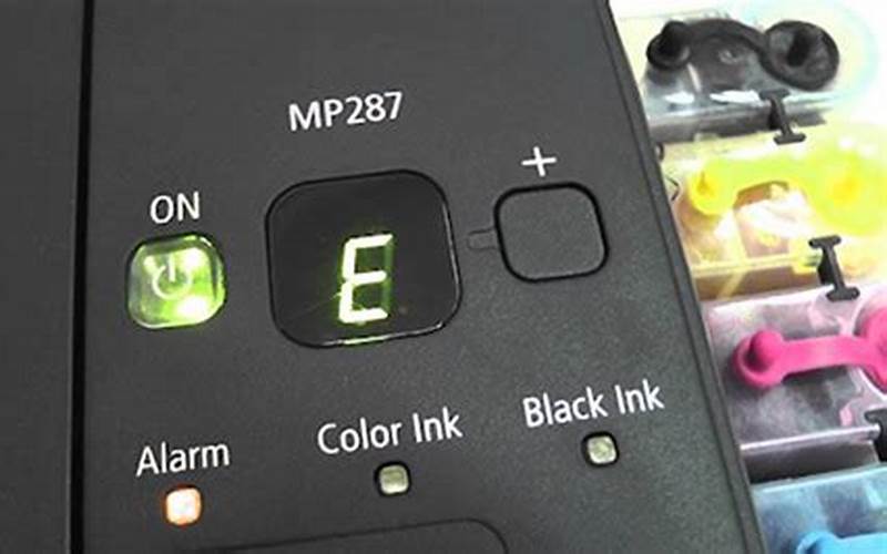 Cara Mengatasi Error E05 Pada Printer Canon Mp287