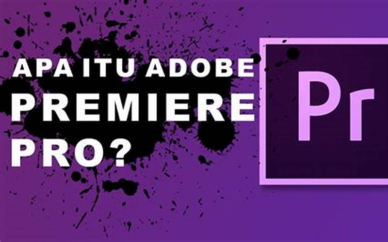 Cara Mengatasi Error 1 Pada Adobe Premiere Pro Cs6