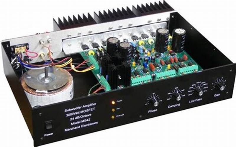Periksa Komponen Amplifier