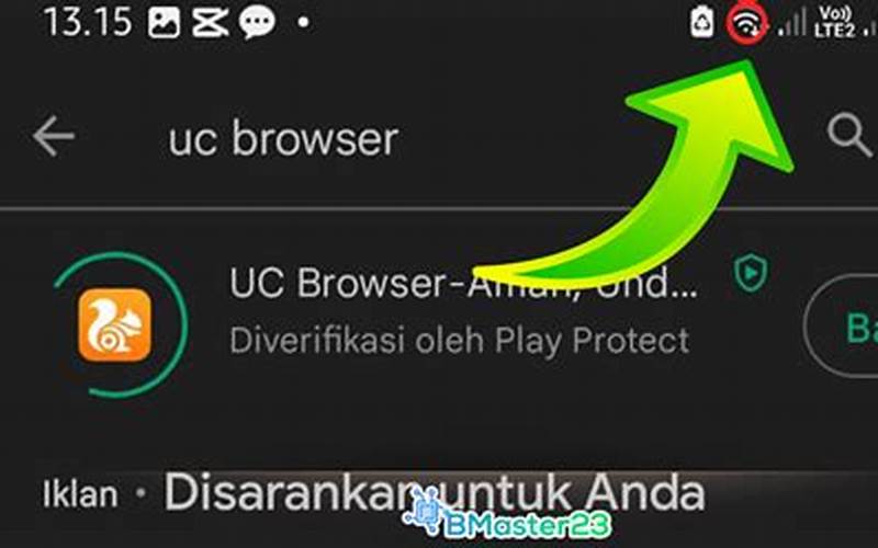 Periksa Pengaturan Uc Browser Anda