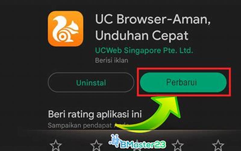 Perbarui Uc Browser Anda