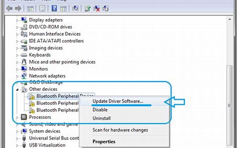 Cara Mengatasi Bluetooth Peripheral Device Driver For Windows 7