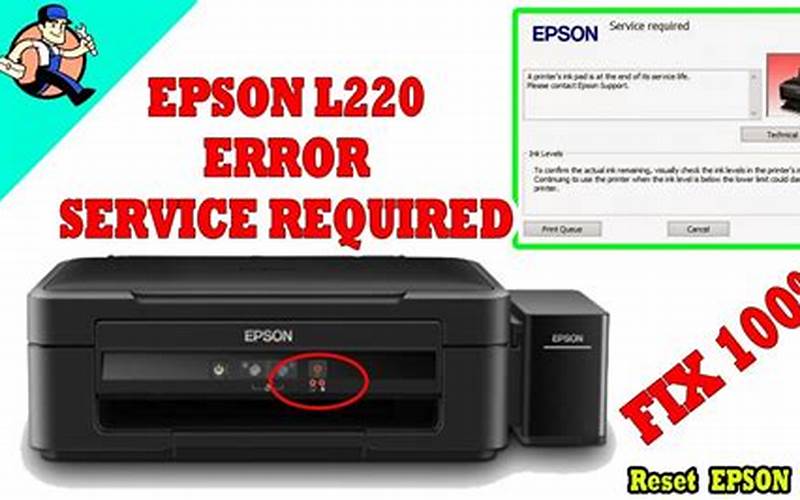 Reset Printer Epson L220