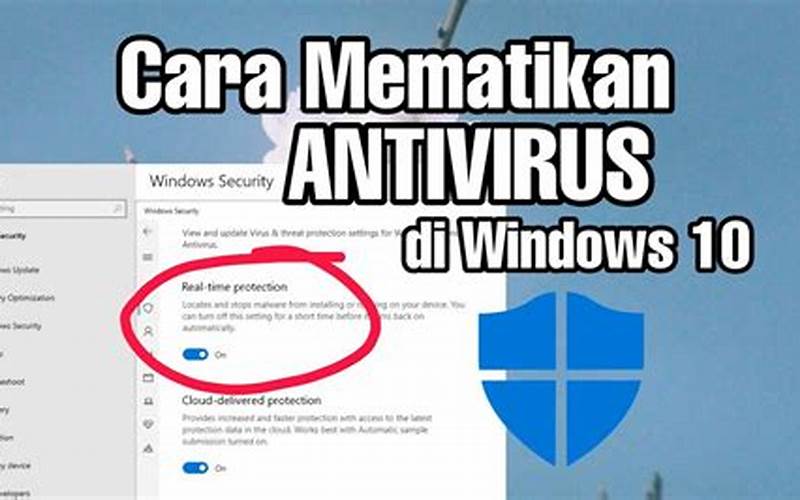 Matikan Antivirus Dan Firewall