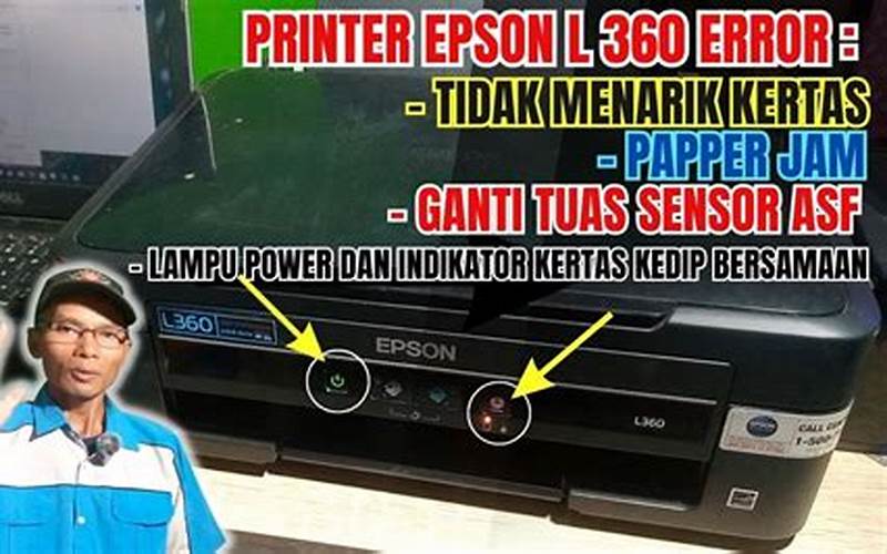 Cara Mengatasi Printer Epson L360