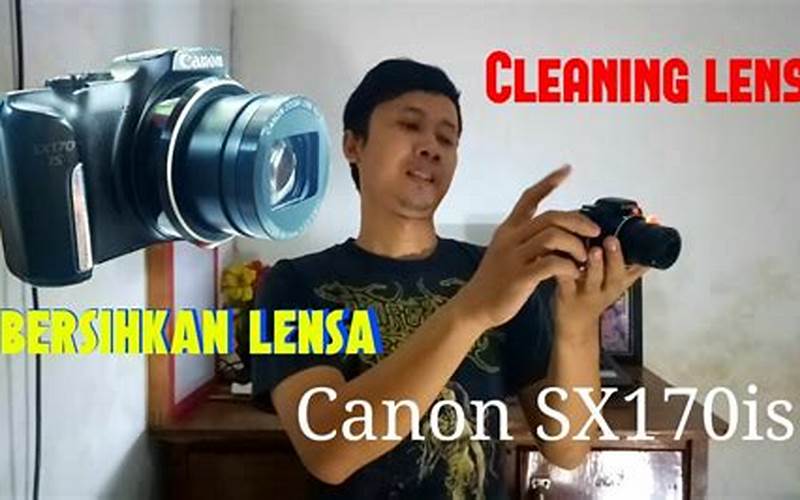 Bersihkan Lensa Canon