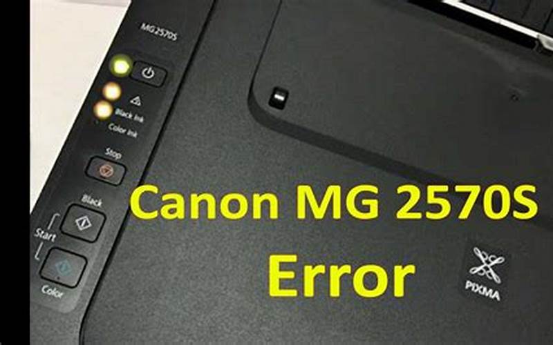 Cara Mengatasi Printer Canon Mg2570s Berkedip